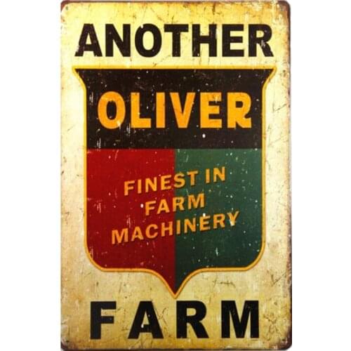 ZJY Vintage Home Decor This Is An Farm Metal Tin Signs Tavern Shabby Chic Home Shop Retro Art Poster Plaque Decor