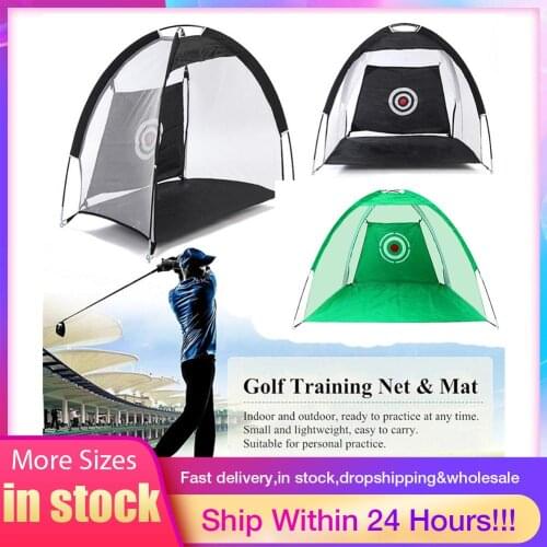 1/2/3M Indoor Outdoor Golf Practice Net New Golf Hitting Cage Garden Grassland Practice Tent Golf Training Equipment Home sports