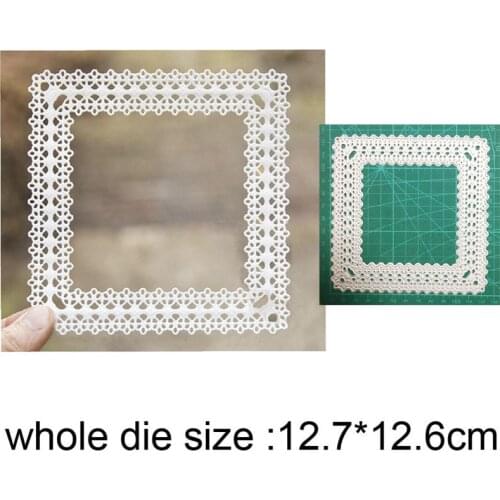 2021 new metal cutting dies cut die mold Lace Photo Frame Decoration Scrapbook paper craft knife mould blade punch stencils dies