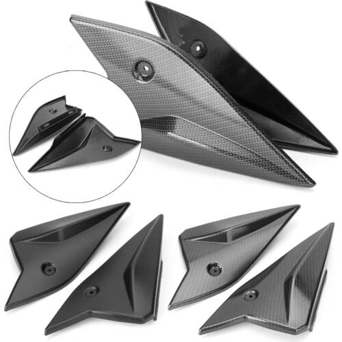 2x MT09 Motorcycle Side Panels Cover Fairing Cowling Covers For Yamaha MT-09 FZ-09 2014 2015 2016 Carbon Fiber Style ABS Plastic