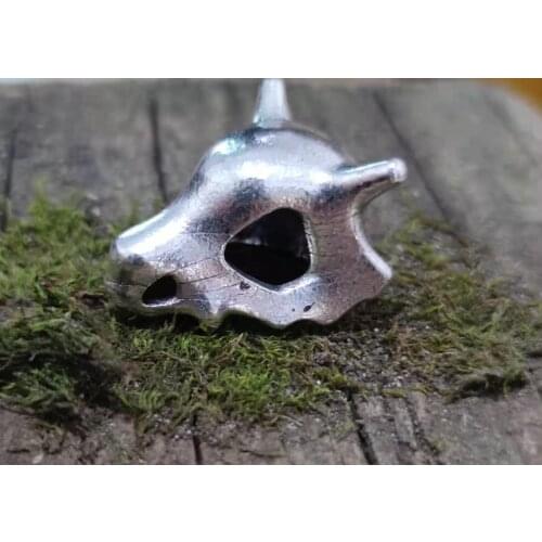 Cubone Skull Beads 32x28x20mm 20grams