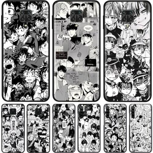 Hot Anime Comic Hero Silicone Cover For Xiaomi Redmi Note 10 10S 9 9S Pro Max 9T 8T 8 7 6 5 Pro 5A Phone Case