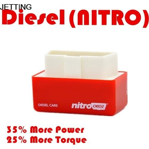 Ecoobd2 Diesel Economy Chip Tuning Box Plug Drive Increase Hidden Power Blue Eco OBD2 for Diesel Car Lower Fuel Emission