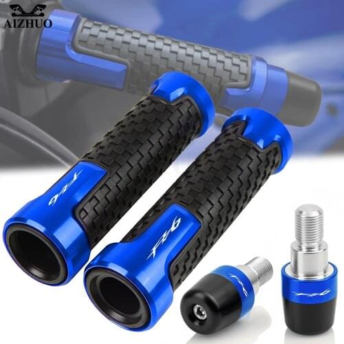 FZ 6 Motorcycle Hand Bar Ends FOR YAMAHA FZ6 FAZER FZ6FAZER 2004-2012 2011 2010 Handlebar Grip End Plug Cap Balance Weight Cups