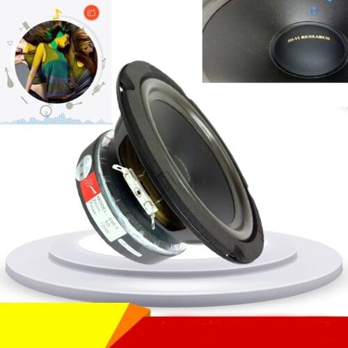 KKYYSLB 5Ω 90dB 120W Amplifier Speaker 6.5 Inch Mid-woofer Unit Home Hifi Speaker Low-range Speaker SS6.5 Original Authentic