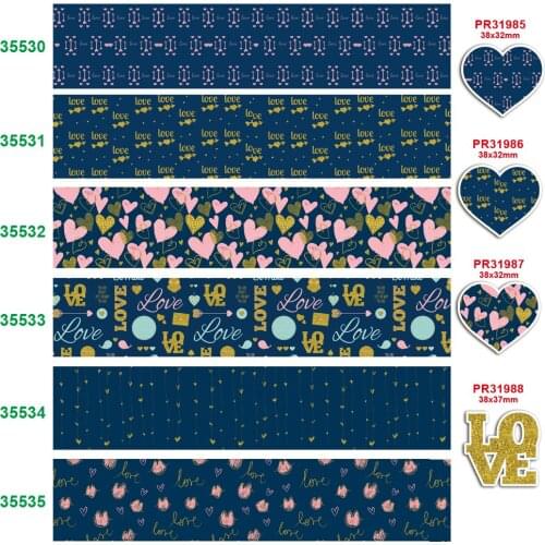 Printed cartoon character ribbon 35530