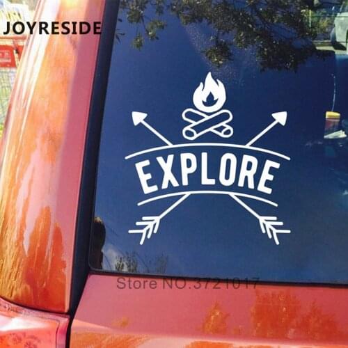Car Window Sticker Explore Wall Stickers Vinyl Design Laptop Cars Windows Mural Decals Go Explore Cool Decoration Decor M408