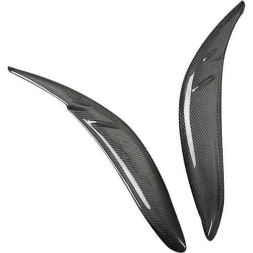 Carbon Fiber Headlight Eyelids Eyebrows for 2011-2015 TOYOTA Sienna LE SE