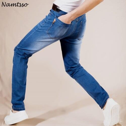 Namtsso Mens Summer Jeans