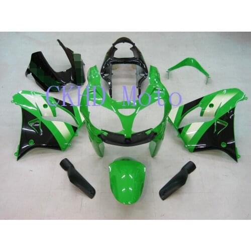 New motorcycle motorbike bodywork for KAWASAKI Ninja ZX9R ZX-9R 2000-2001 00-01 bike Green Fairing plastic bodywork ABS body Kit