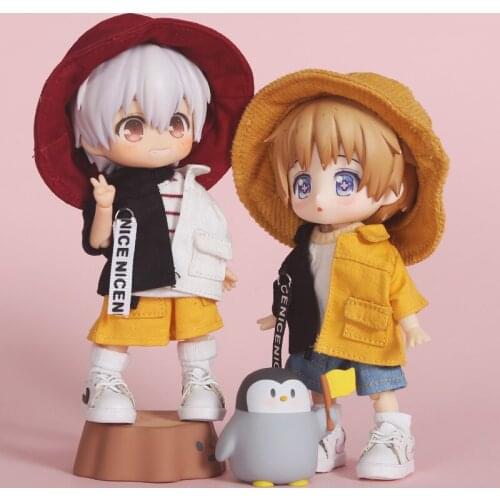 Clothes Obitsu11 OB11 1/12 suit coat bag/hat Young children available for cu-poche OB11 accessories coat
