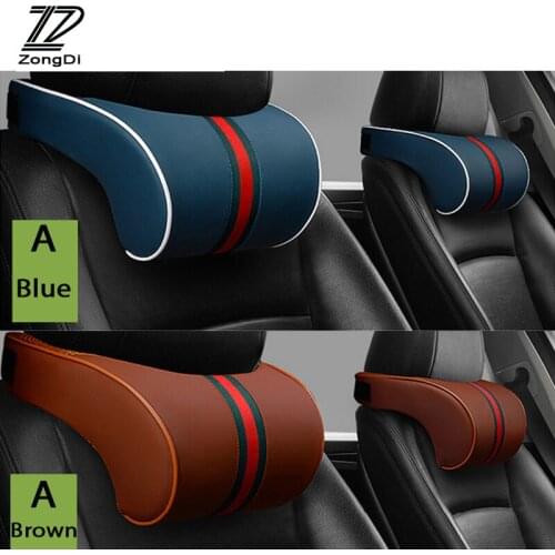 ZD 1X For Renault Megane 2 3 Duster VW Touran Passat B6 Golf 7 5 6 T5 T4 Fiat 500 Car Neck pillow Three primary colors Headrest