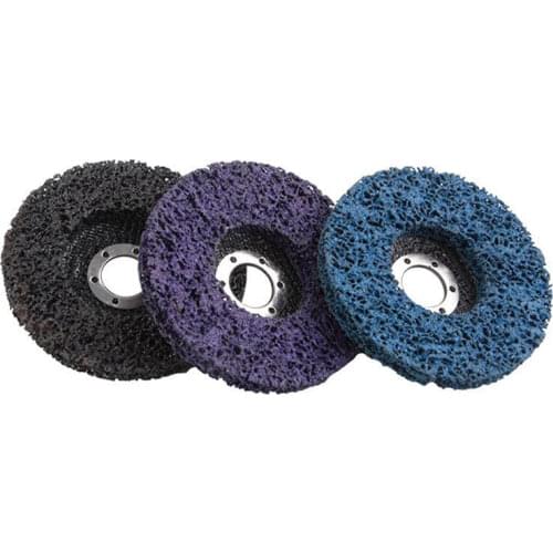 Poly Strip Disc Abrasive Wheel Paint Rust Remover Clean Grinding Wheels For Durable Angle Grinder Car Truck Motorcycles