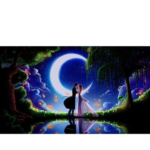 Full square/Round drill Diamond embroidery Couple DIY diamond Painting Cross Stitch Rhinestone Mosaic HYY