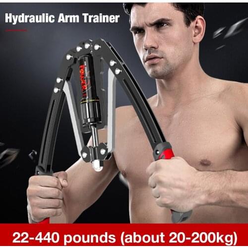 Selfree Power Twister Arm Exerciser Adjustable Hydraulic Pressure 22-440lbs Muscle Trainerfor Men Women Home Fitness Equipment