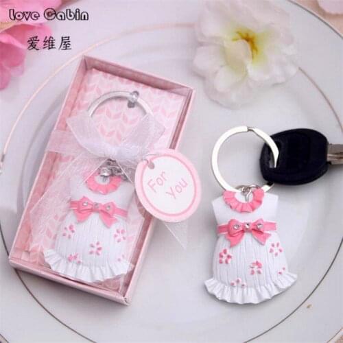 Amazing little onesie key chain favor for baby birthday gift baby shower favors Air mail 30pcs