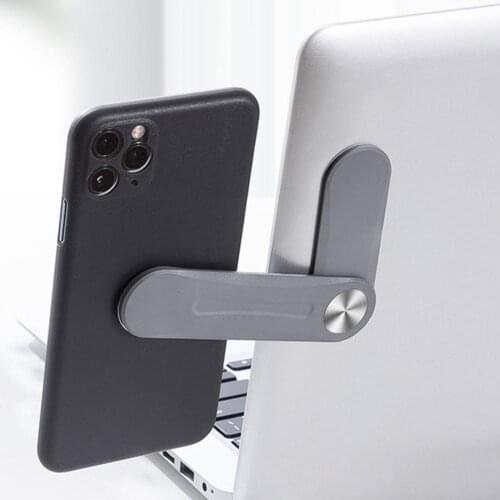 Universal Mobile Phone Holder Folding Rotating Plastic Notebook Extension Cellphone Stand Laptop Live Two-in-One Bracket