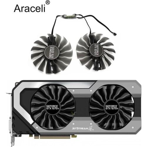 GAA8S2U For Palit GTX 1070Ti 1070 Ti GPU VGA Alternative Cooler Fan For GeForce GTX1070 Ti Jetstream Fan