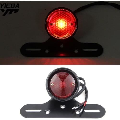 Motorcycle Tail Rear Light Lamp Taillight BrakeStop Lights for Yamaha Tmax 500 530 XJR 400 1300 390 125 200 Buell 1125R