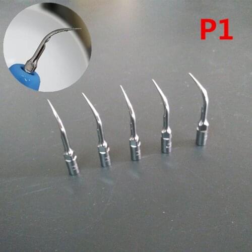 5PCS P1 Perio scaler scaling tip dental for EMS WOODPECKER MECTRON scaler in dental equipment dentist