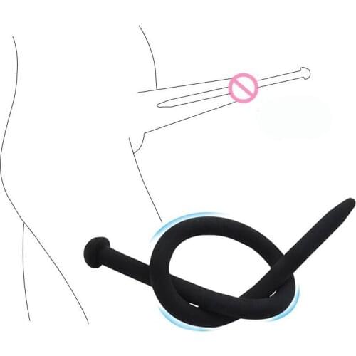 7pcs Silicone Flexible Urethral Plug Penis Stimulation Urethral Dilators SM Chastity Device Male Sex Toys Urethral Sounds set