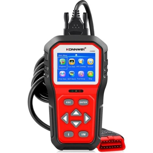 KONNWEI KW860 Automotive Scanner Tools OBD2 Scanner Diagnostic Tool Scanner Car Engine Code Reader OBD2 Full Mode Upgraded KW850