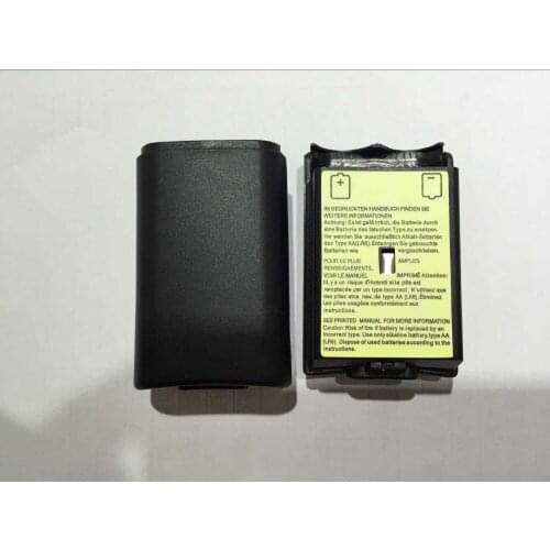 50pcs/lot for XBOX360 wireless controller battery cover black