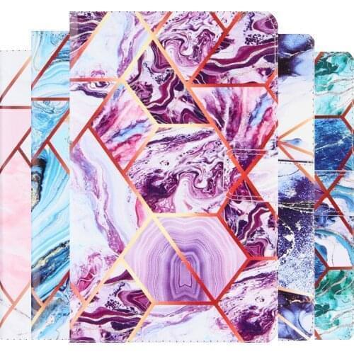 Case For Samsung Galaxy Tab S6 Lite P610 Fashion 3D Flash chip PU Leather Cover For Samsung Galaxy Tab P615 Tablet Case +FilmPen