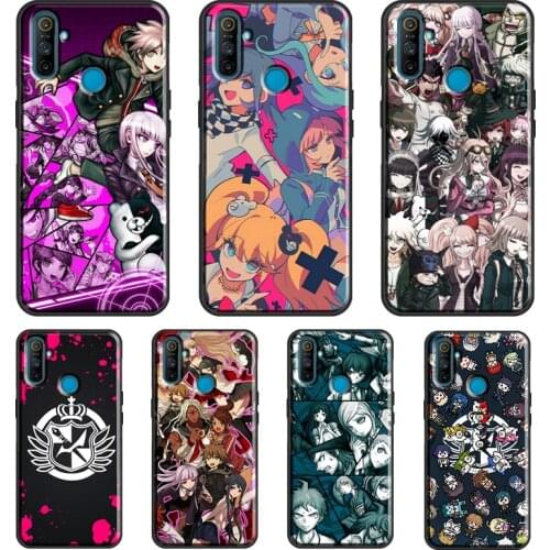 Danganronpa For OPPO Realme Q3 6 7 8 Pro GT Neo C21 C11 C3 Funda For OnePlus 8 Pro 9 Pro 8T 9R Case