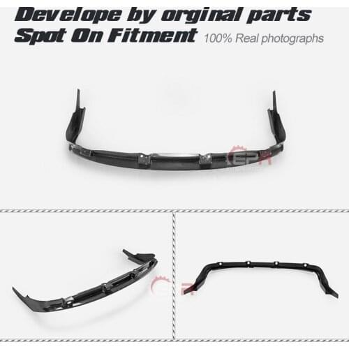 For Lotus Evora Carbon Glossy OE rear bumper extension Under Spoiler Splitter Body ktis(Fits Evora, Evora S, 400, 410, 430 GT)