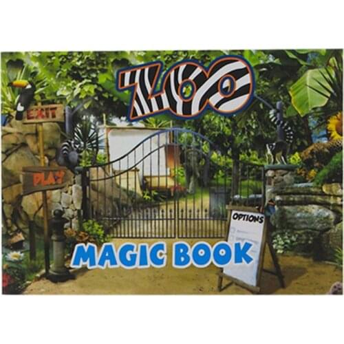 G2AD Moving Images Books Animal Pictures Tricks Props Toys Animated Optical Illusions Kids Gifts