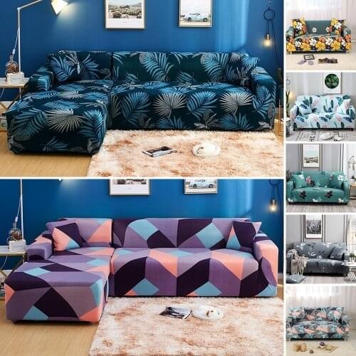 Floral Printing Stretch Elastic Sofa Cover Couch Cover Slip-resistant Sofa Covers For Living Room Fully-wrapped Anti-dust