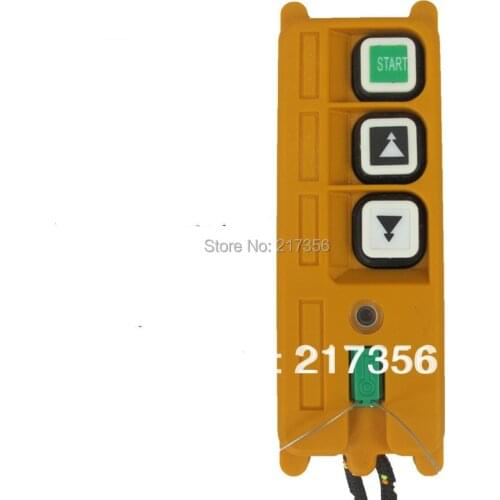 F21-2D(include 1 transmitter and 1 receiver)2 Channels 2 Speed Hoist Industrial Wireless Crane Remote Control Up Down