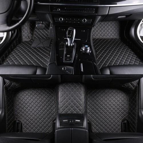HLFNTF Custom car floor mats For Ssangyong all model actyon kyron rexton w chairman korando Cargo Liner car accessories car mat