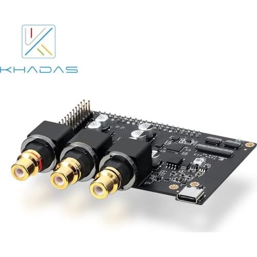 Khadas Tone Board ES9038Q2M USB DAC Hi-Res Audio Development Board with XMOS XU208-128-QF48