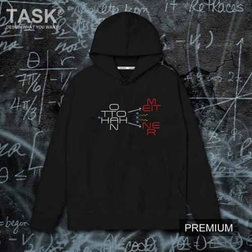 Celebrity Otto Hahn Nobel prize new winner chemist physicist scientists printed harajuku male hooded sweater Pullovers Popular