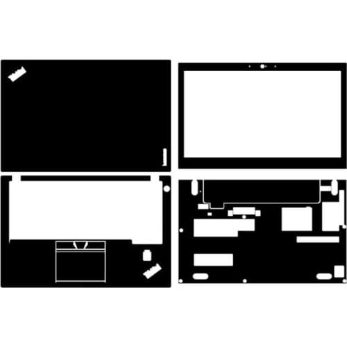 KH Laptop Sticker Skin Decals Cover Protector Guard for ThinkPad X270