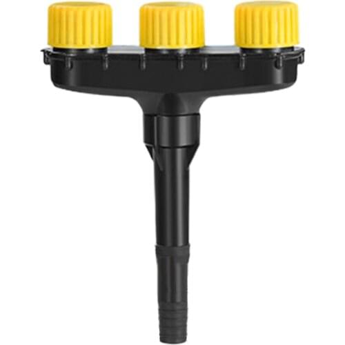 For Garden Vegetable Nozzle Tool Watering Sprinkler Irrigation Fittings 4 Types 1PC Spray Multiple Heads Grass 3 Nozzles