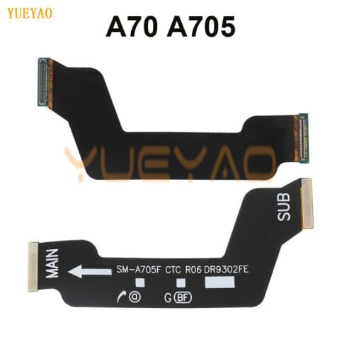 Original For Samsung Galaxy A70 SM-A705F A705GM A705W Motherboard Flex Cable Main Flex Cable Ribbon Connect LCD Phone Parts Test