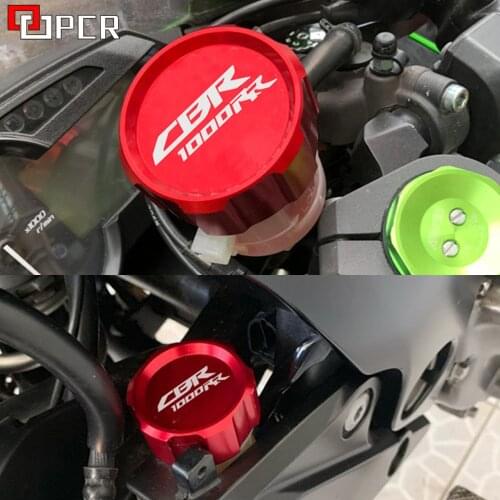 Motorcycle Front & Rear Brake Reservoir Fluid Cover For Honda CBR1000RR 2008-2018 CBR 1000RR CBR 1000 RR