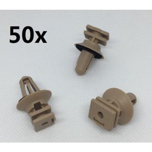 For BMW Interior Plastic Clips for Trims on Sill Door Entrance Fits 51477117532