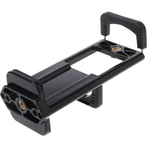 Tripod Mount Clamp 1/4'' Thread Stand Tablet Phone Holder Bracket Adjustable Extendable Adapter for Apple iPhone iPad Samsung