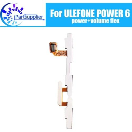 ULEFONE POWER 6 Side Button Flex Cable 100% Original Power + Volume button Flex Cable repair parts for Ulefone POWER 6