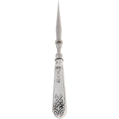 Vintage Embroidery Sewing Scissors Needle Case Thimble Awl Threader Needlework WXTC