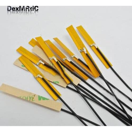2pcs 2.4Ghz FPC internal antenna wireless module OMNI aerial 40*5*0.1mm IPEX connector