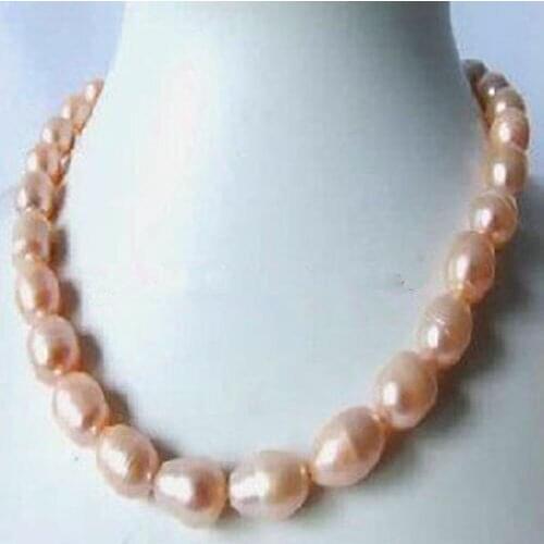 Southsea Natural Irregular Big Pink Pearl Necklace AAA