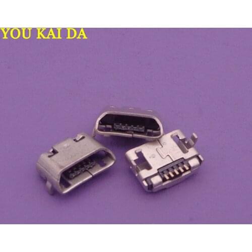 50pcs/lot micro mini 5pin USB Jack USB port USB charging port connector For Meizu MX4 MX 4 Repair Spare Parts