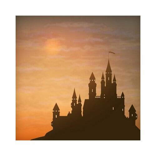 5x5ft Fairy Tale Photography Backdrop Art Fabric newborn&pet Studio Moon Photography Background D-2994