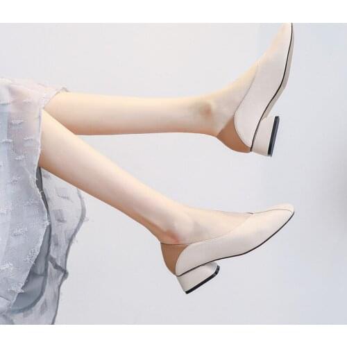 Grandma Shoes Female 2019 Autumn Womensnew Wild In The Thick Summer Models Net Red Late Night Autumn Autumn Shoes