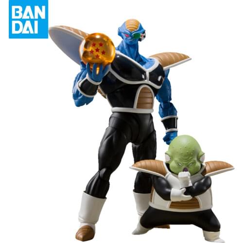 BANDAI S.H.Figuarts Original Anime Dragon Ball Guldo Burter Action Figures Ginyu Force Toys Model Ornaments Doll Gift Kids